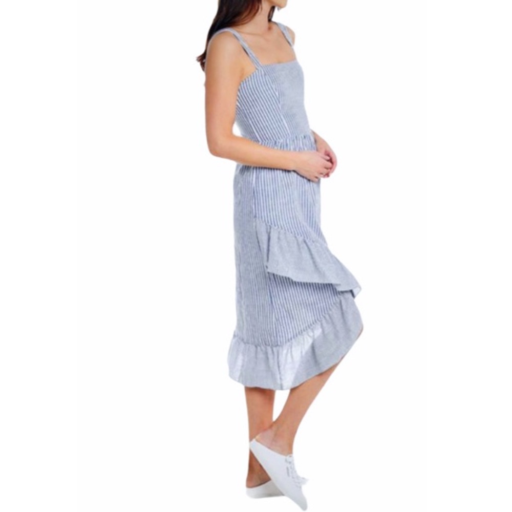 Flash Sale Heartloom Dress The Gene White & Blue Stripped NWT Dress Size XS